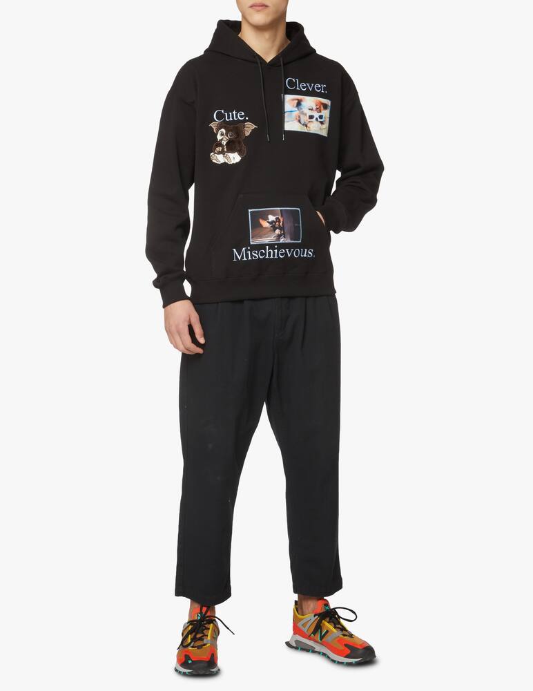 rinascente Iuter Felpa con cappuccio gremlins - nero