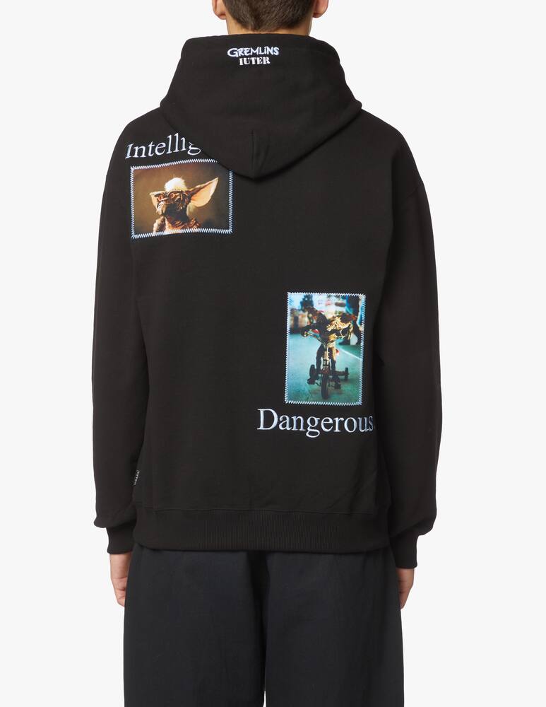 rinascente Iuter Felpa con cappuccio gremlins - nero