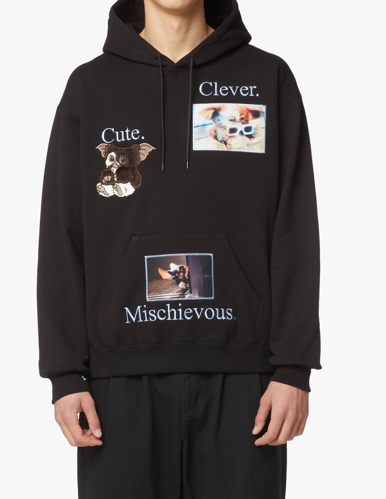 rinascente Iuter Felpa con cappuccio gremlins - nero