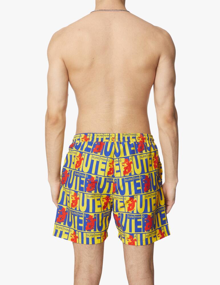 rinascente Iuter Swimshorts ao sure lettering - multi