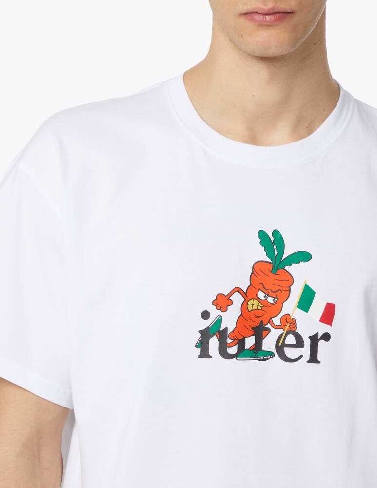 rinascente Iuter L3 carrots t-shirt - white