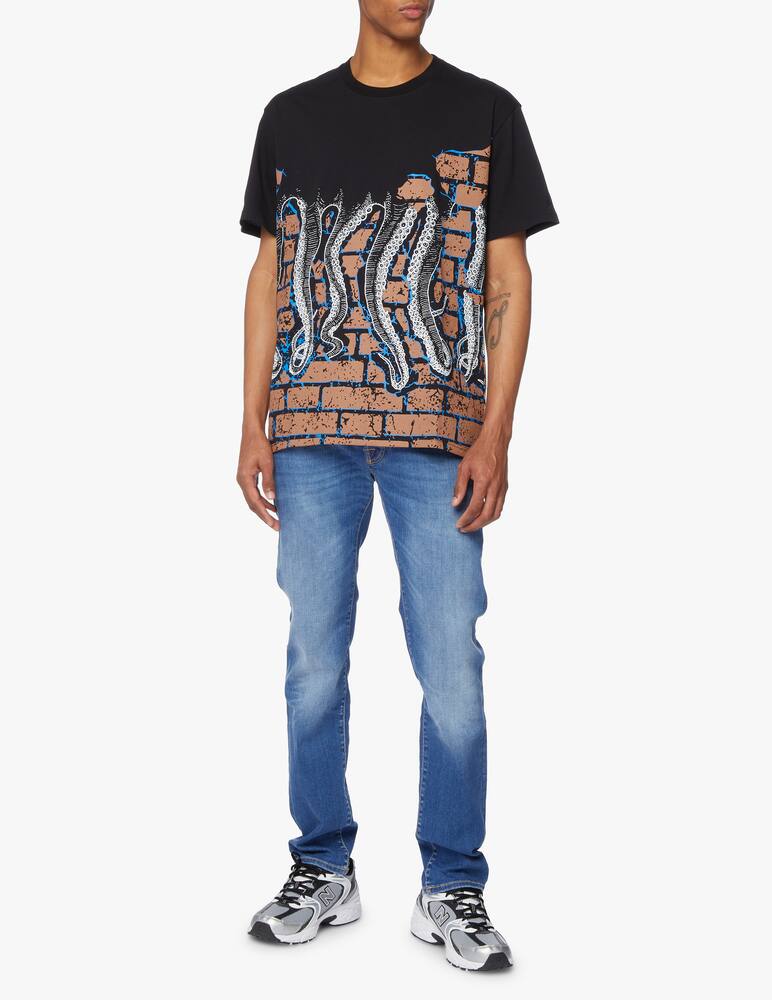 rinascente Octopus Bricks octopus t-shirt - black