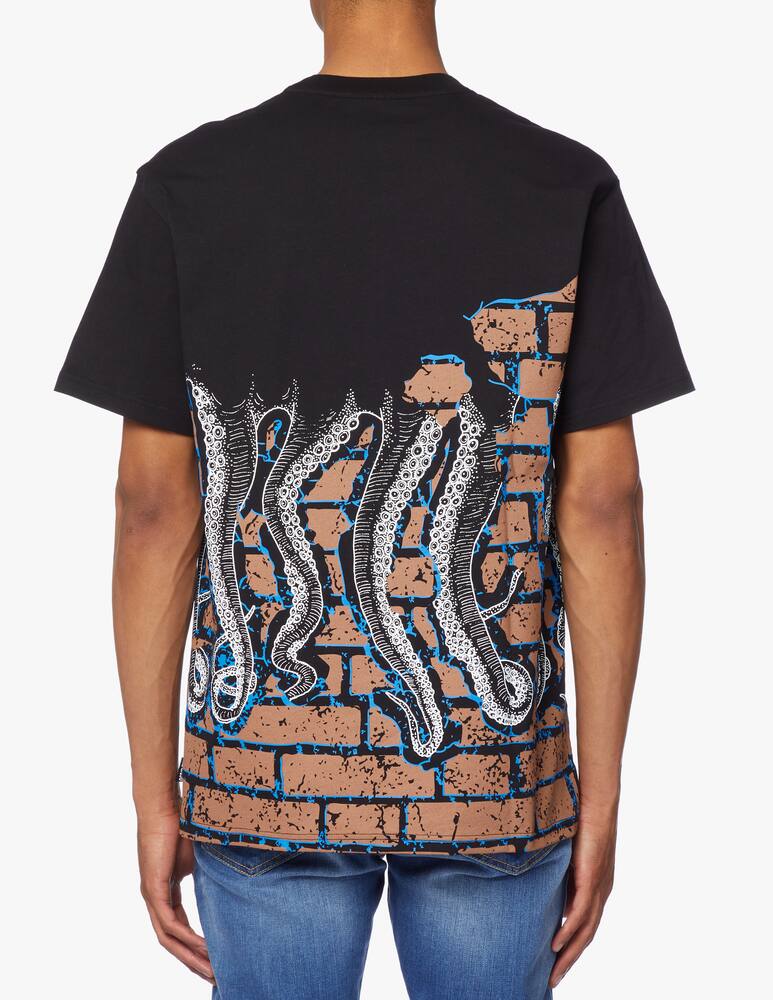 rinascente Octopus Bricks octopus t-shirt - black