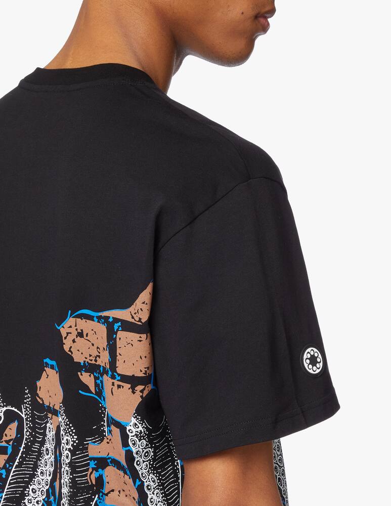 rinascente Octopus Bricks octopus t-shirt - black