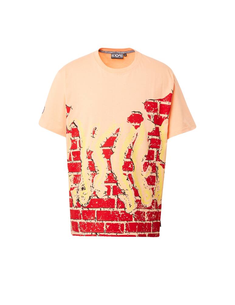 Octopus Bricks octopus t-shirt - pink - picture 5 Octopus Bricks octopus t-shirt - pink - picture 5
