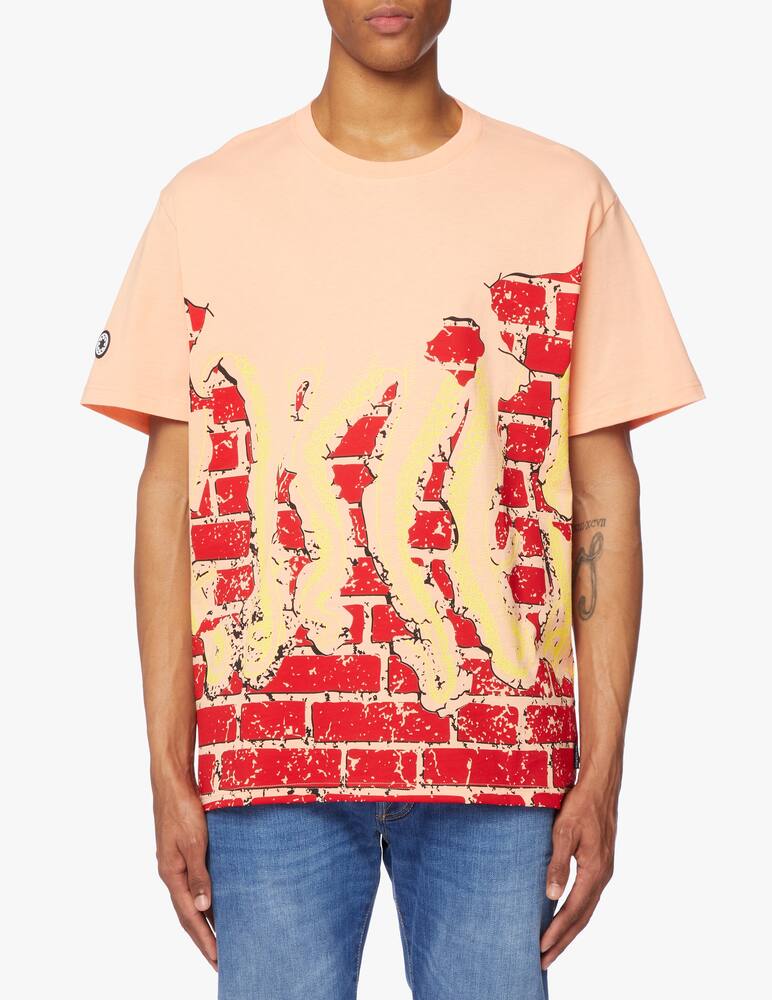 Octopus Bricks octopus t-shirt - pink - picture 1 Octopus Bricks octopus t-shirt - pink - picture 1