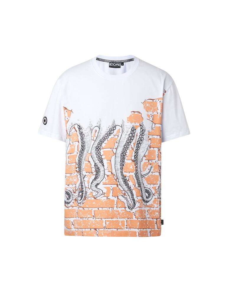 Octopus Bricks octopus t-shirt - white - picture 5 Octopus Bricks octopus t-shirt - white - picture 5