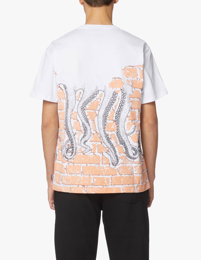 Octopus Bricks octopus t-shirt - white - picture 3 Octopus Bricks octopus t-shirt - white - picture 3