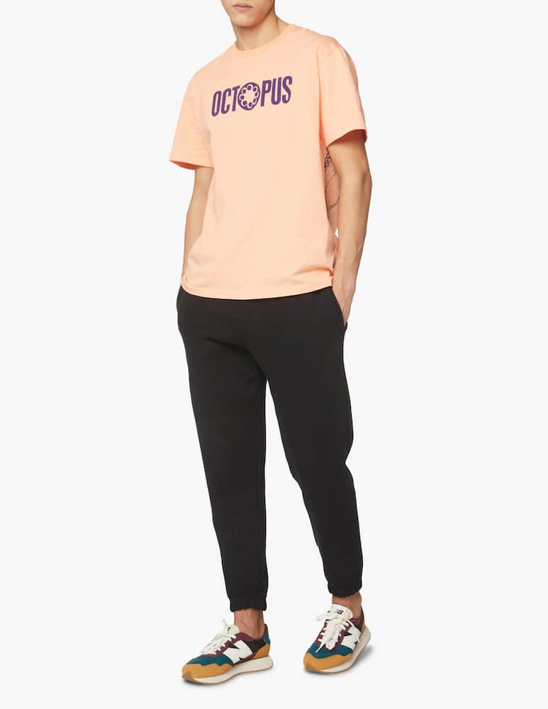 rinascente Octopus Outline logo t-shirt - pink