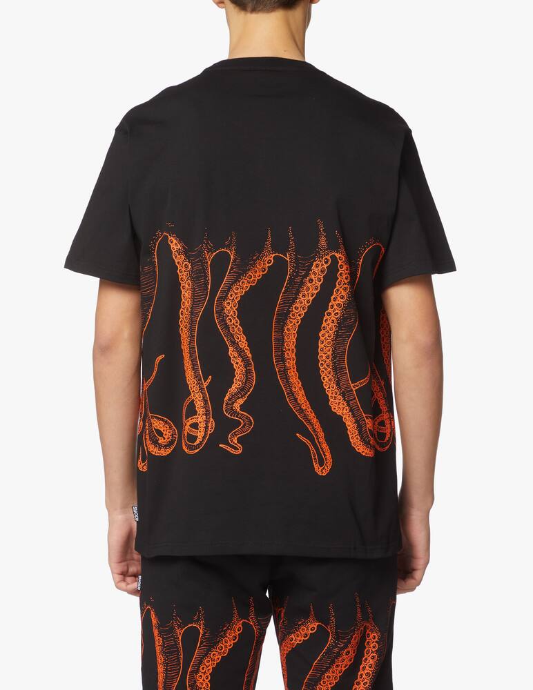 rinascente Octopus Outline octopus t-shirt - black