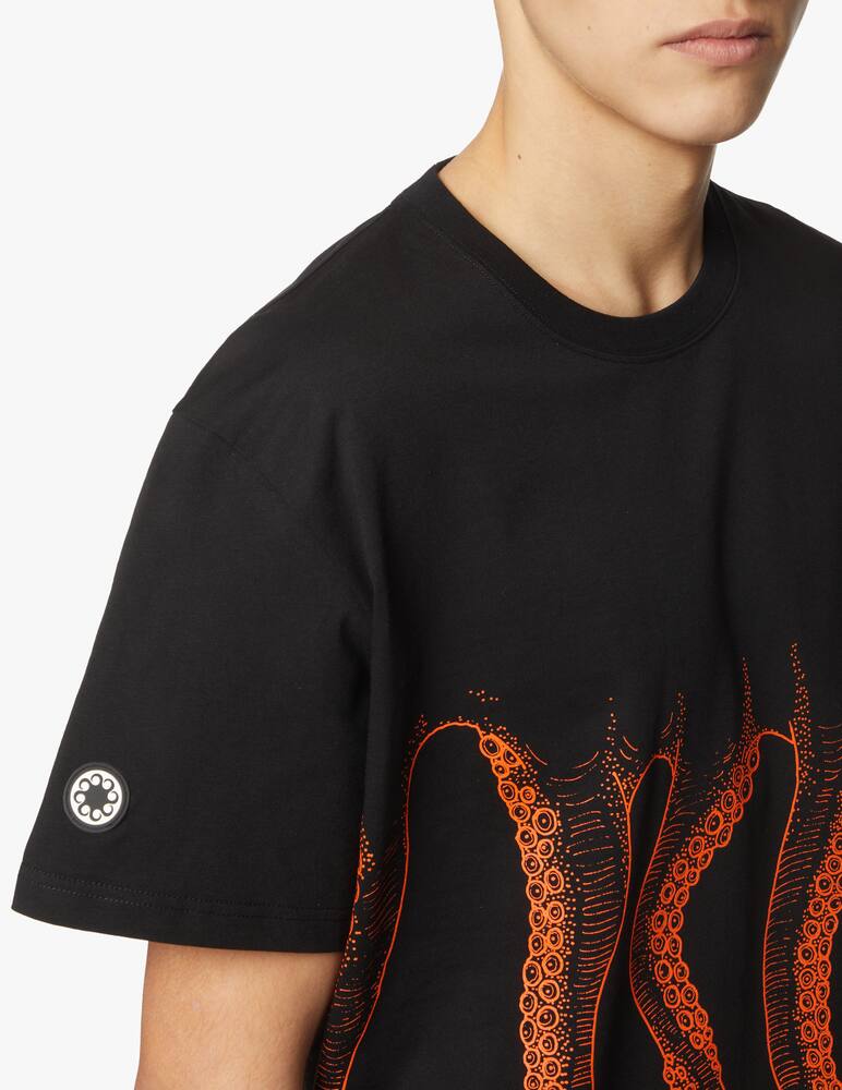 rinascente Octopus Outline octopus t-shirt - black