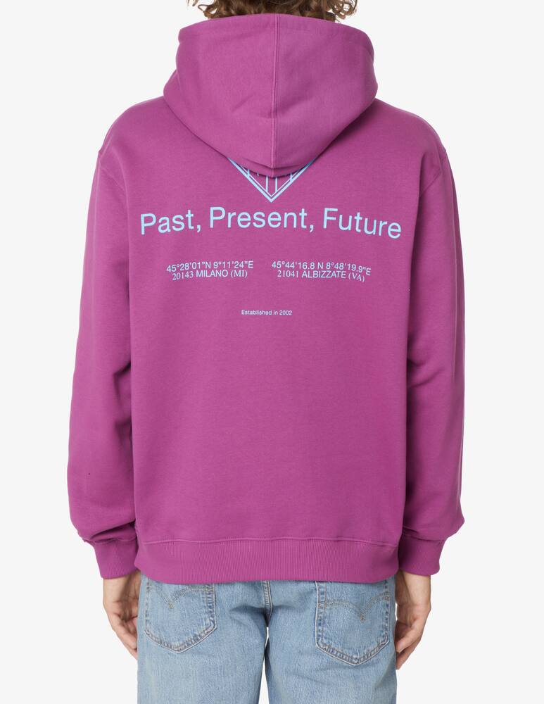 rinascente Iuter Felpa con cappuccio history ppf - Viola