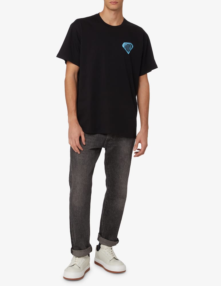 rinascente Iuter Stencil iuter back t-shirt - Black