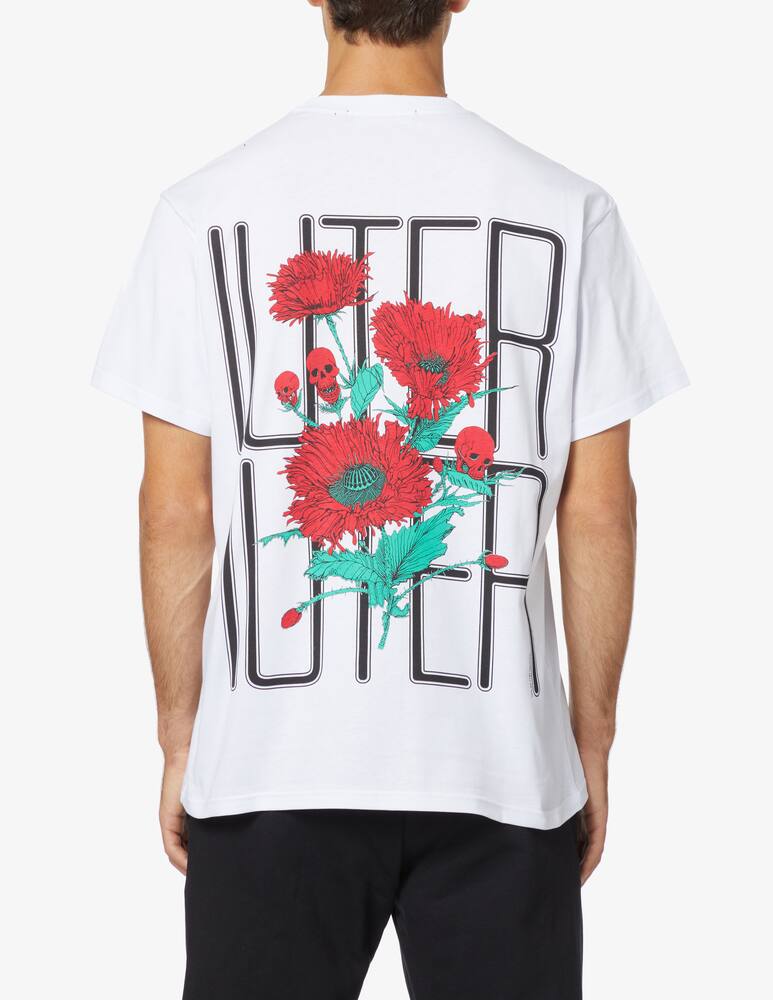 rinascente Iuter Thorns back t-shirt - White