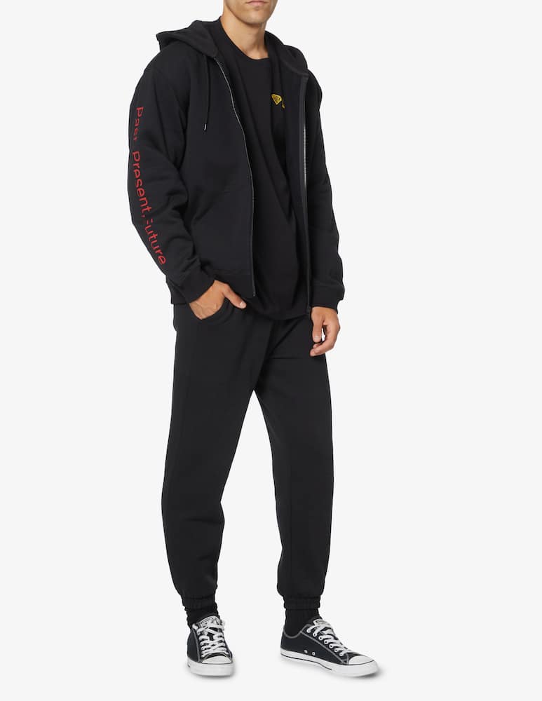 rinascente Iuter Felpa con cappuccio fzip history ppf - Nero