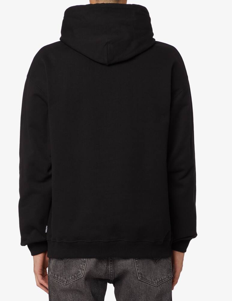 rinascente Iuter Felpa con cappuccio anniversario logo rilievo - Nero