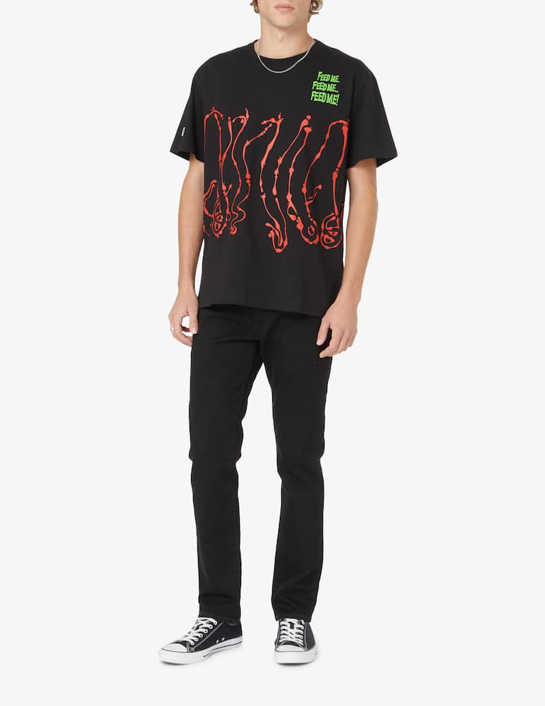 rinascente Octopus T-shirt dripper octopus - Black