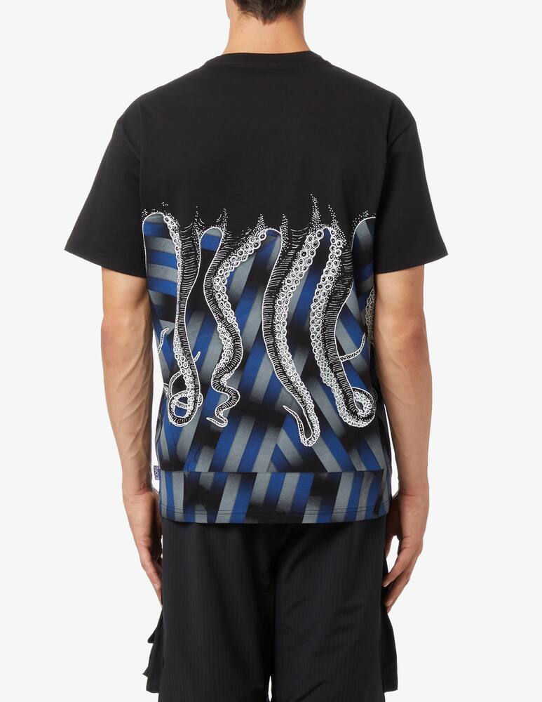 rinascente Octopus Maglietta manica corta dazzle octopus - Nero