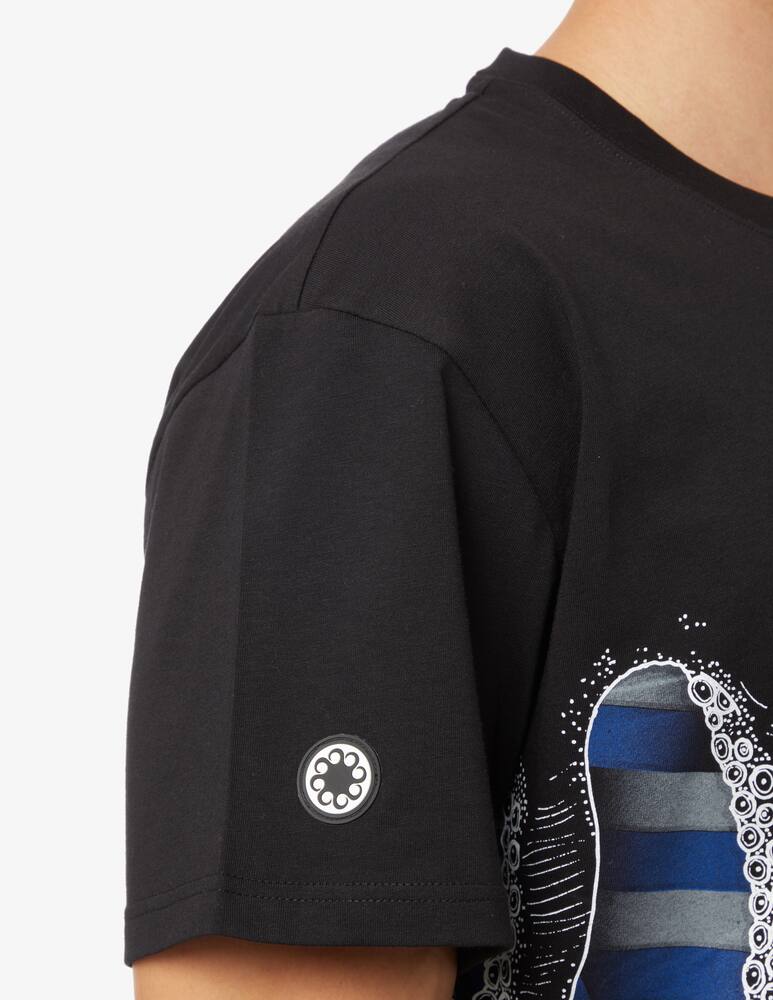 rinascente Octopus Maglietta manica corta dazzle octopus - Nero