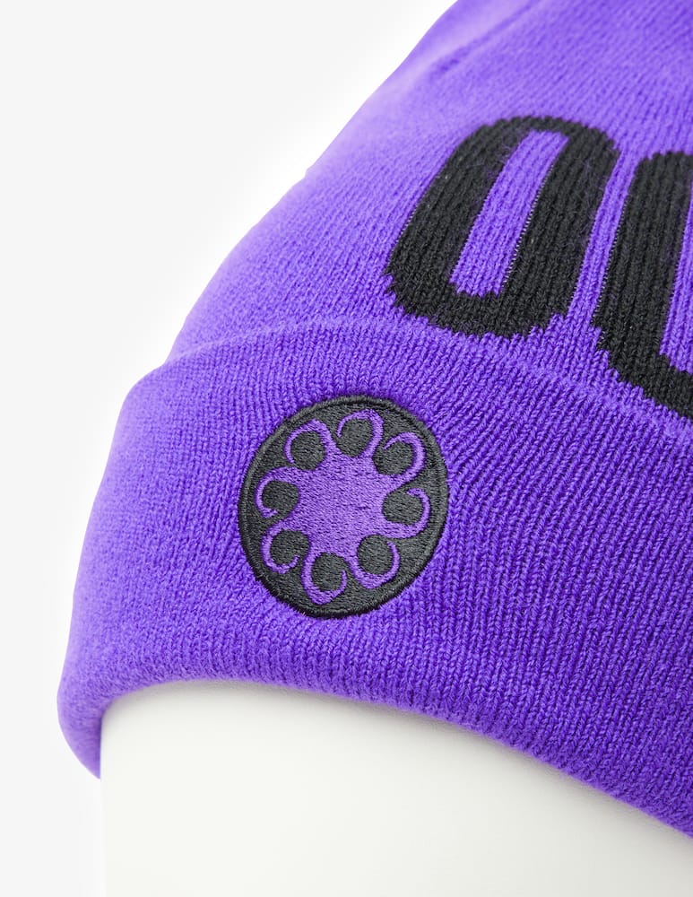 rinascente Octopus Beanie logo octopus - Violet
