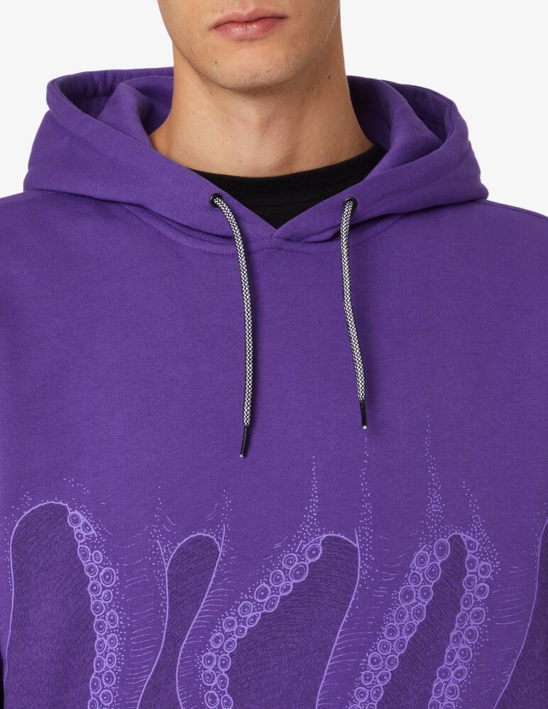 rinascente Octopus Felpa con cappuccio 2006 octopus - Viola