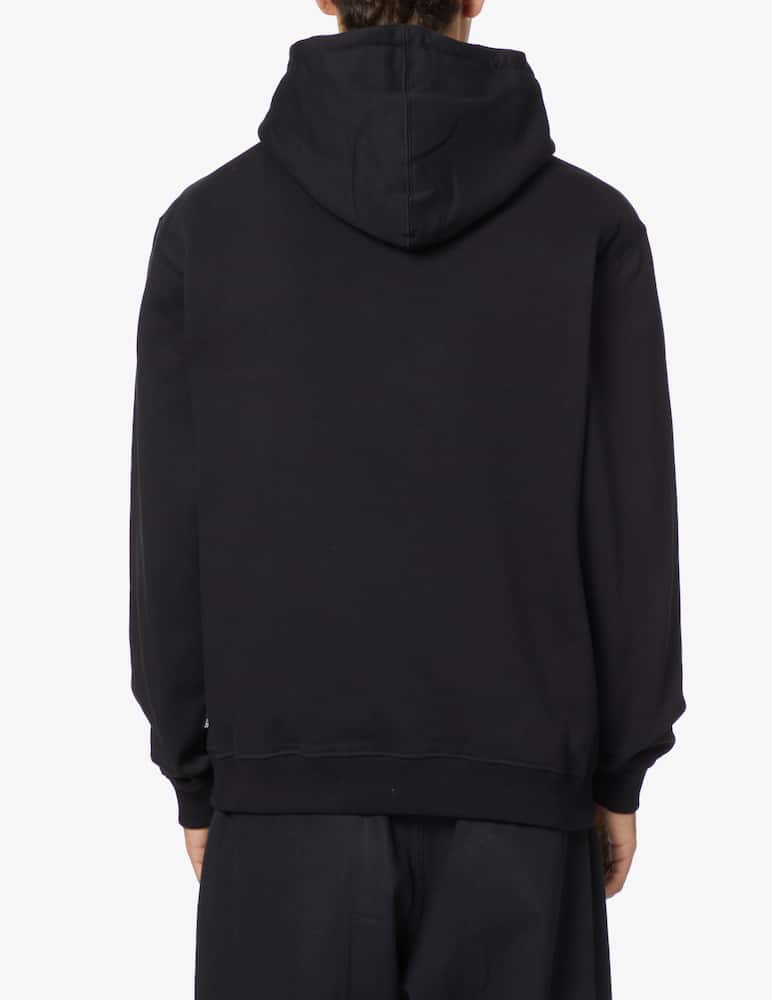rinascente Iuter Skull embroidery hoodie - Black