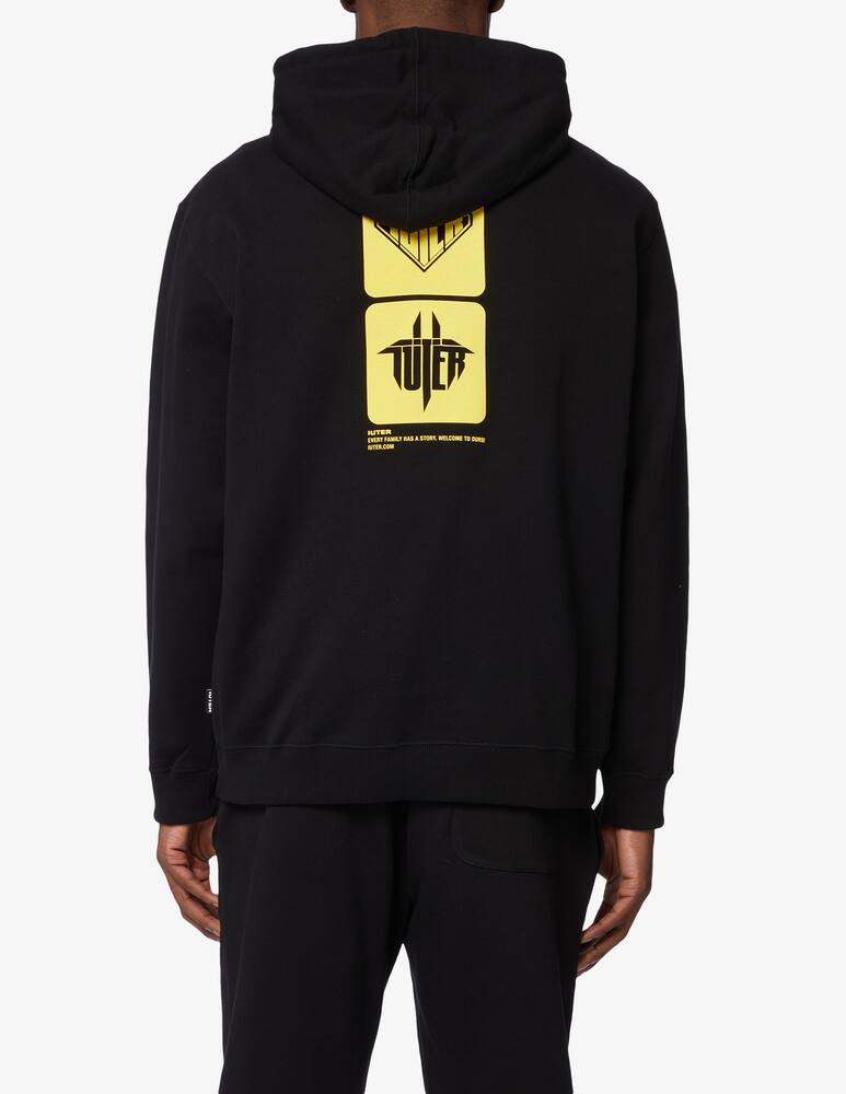 rinascente Iuter Double logo hooded sweatshirt 