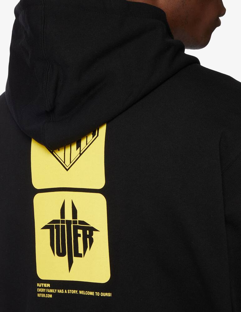 rinascente Iuter Double logo hooded sweatshirt 