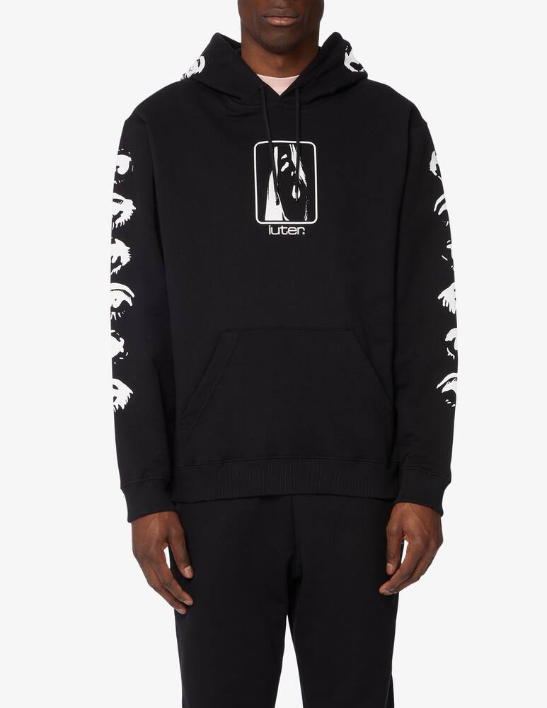 rinascente Iuter Printed hooded sweatshirt 