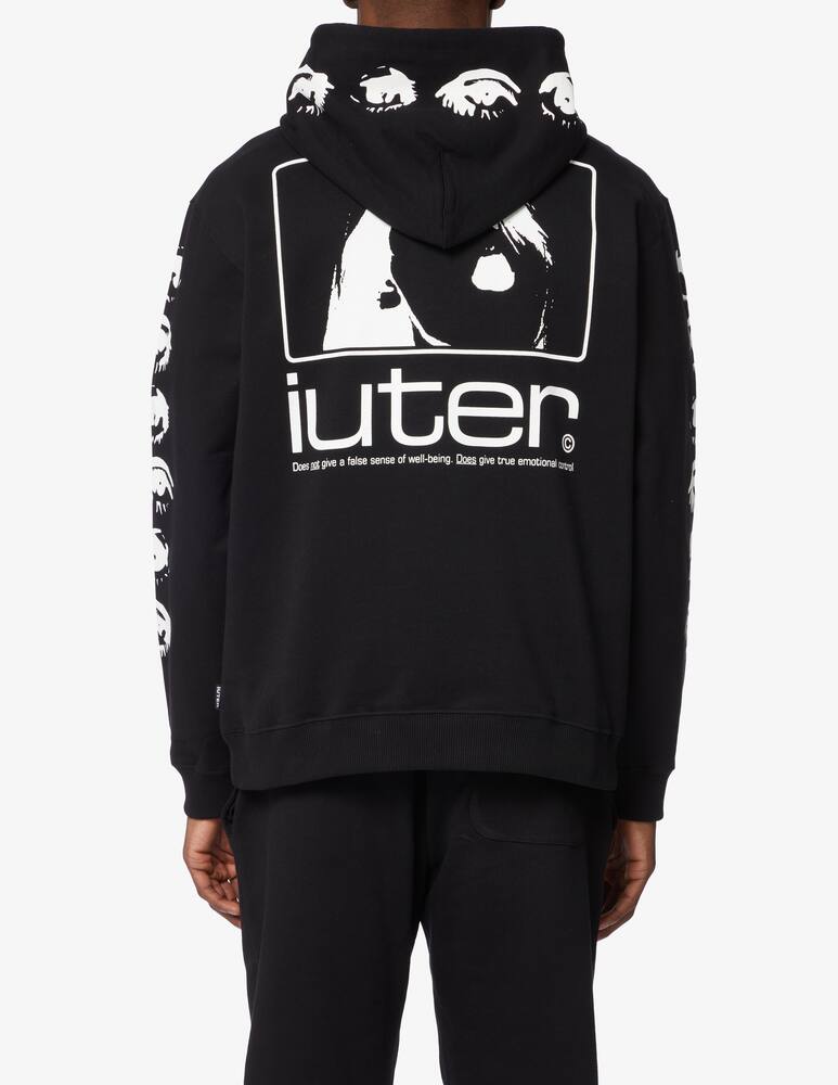 rinascente Iuter Printed hooded sweatshirt 