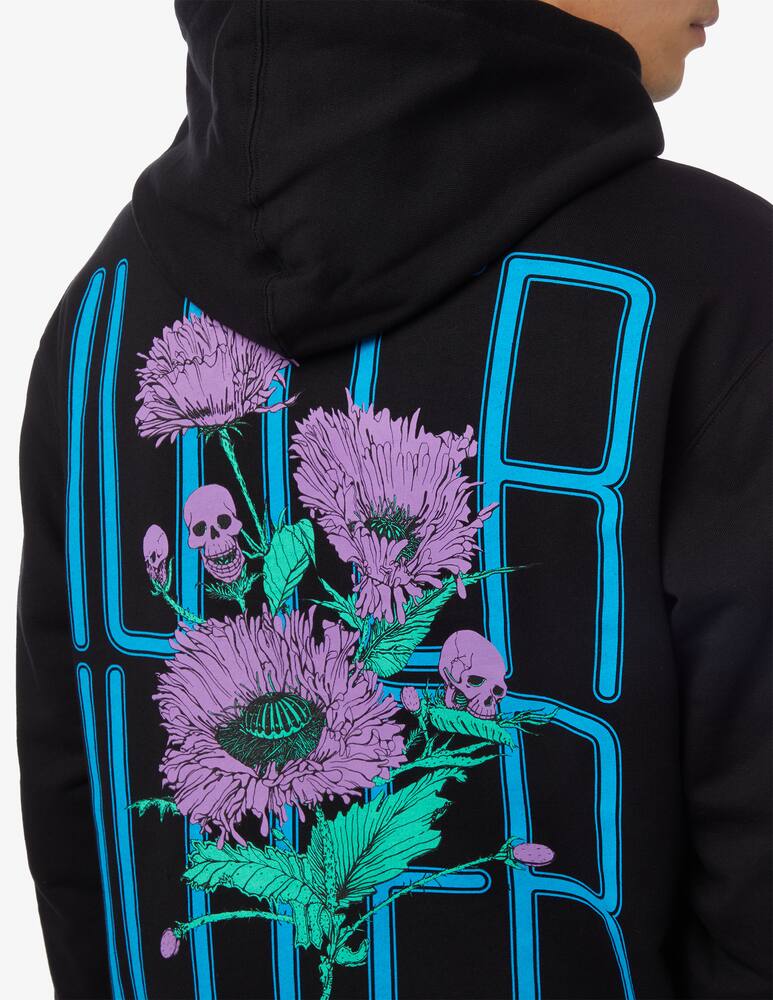 rinascente Iuter Spine skulls hoodie 