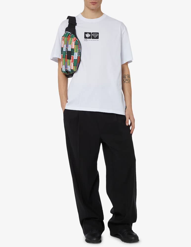 rinascente Iuter Double logo back t-shirt 