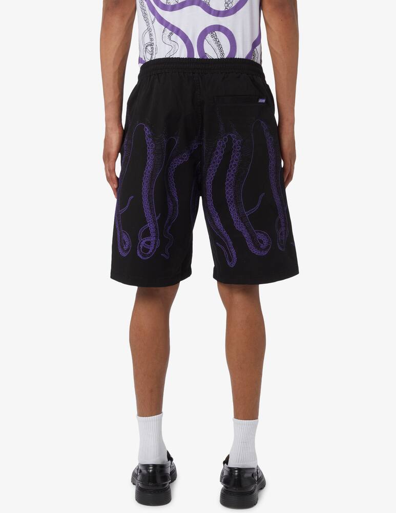 rinascente Octopus Stained short trousers 