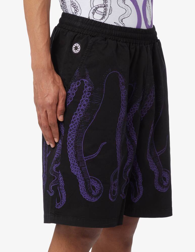 rinascente Octopus Stained short trousers 