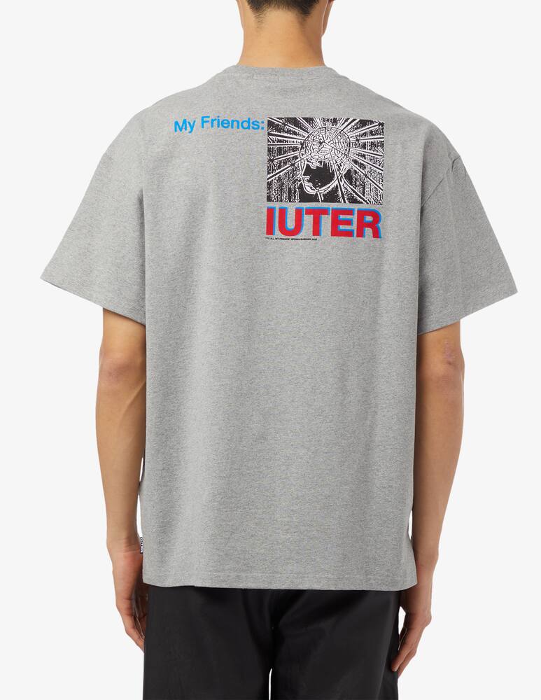 rinascente Iuter Maglietta stampa brain 