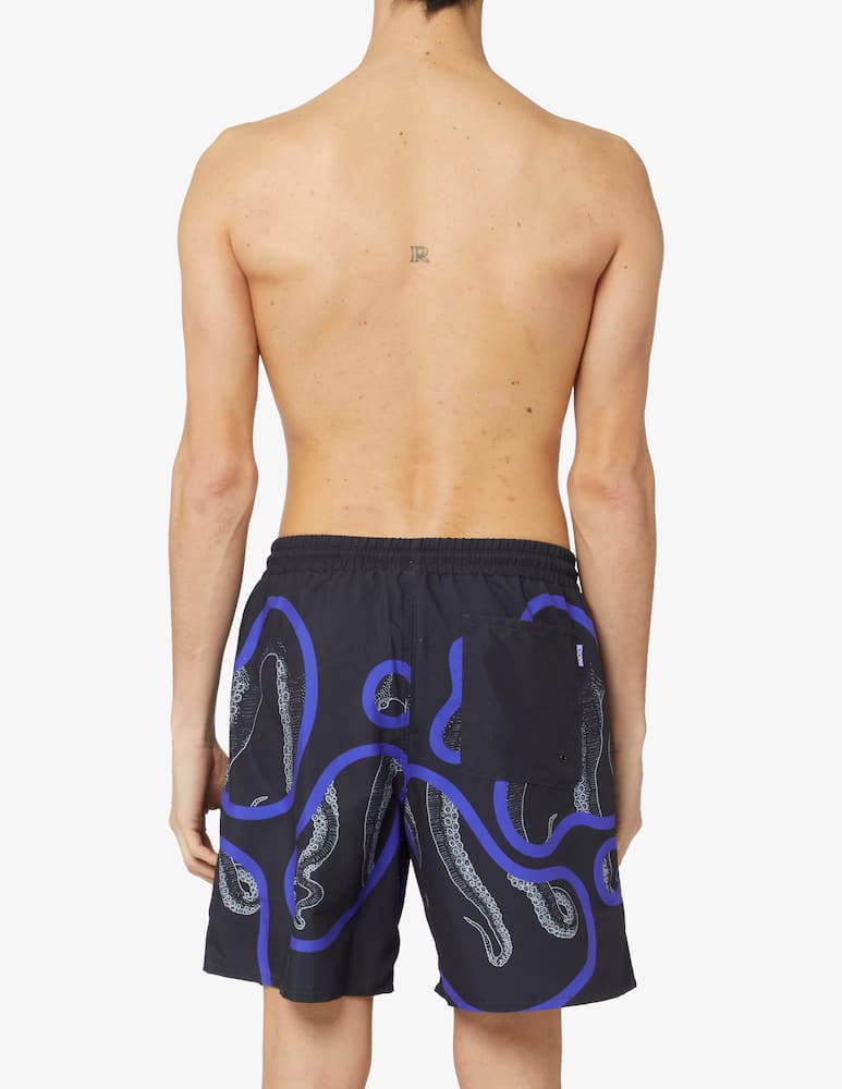 rinascente Octopus Stained short trousers 
