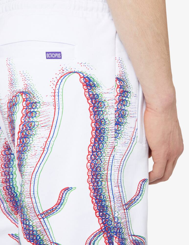 rinascente Octopus Octopus fuzzy sweatshorts 