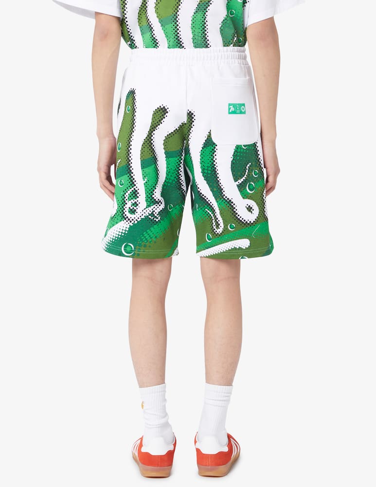 rinascente Octopus 7up swirl sweatshort