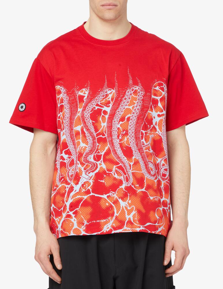 rinascente Octopus Maglietta octopus marble 