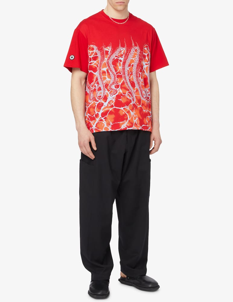 rinascente Octopus Maglietta octopus marble 