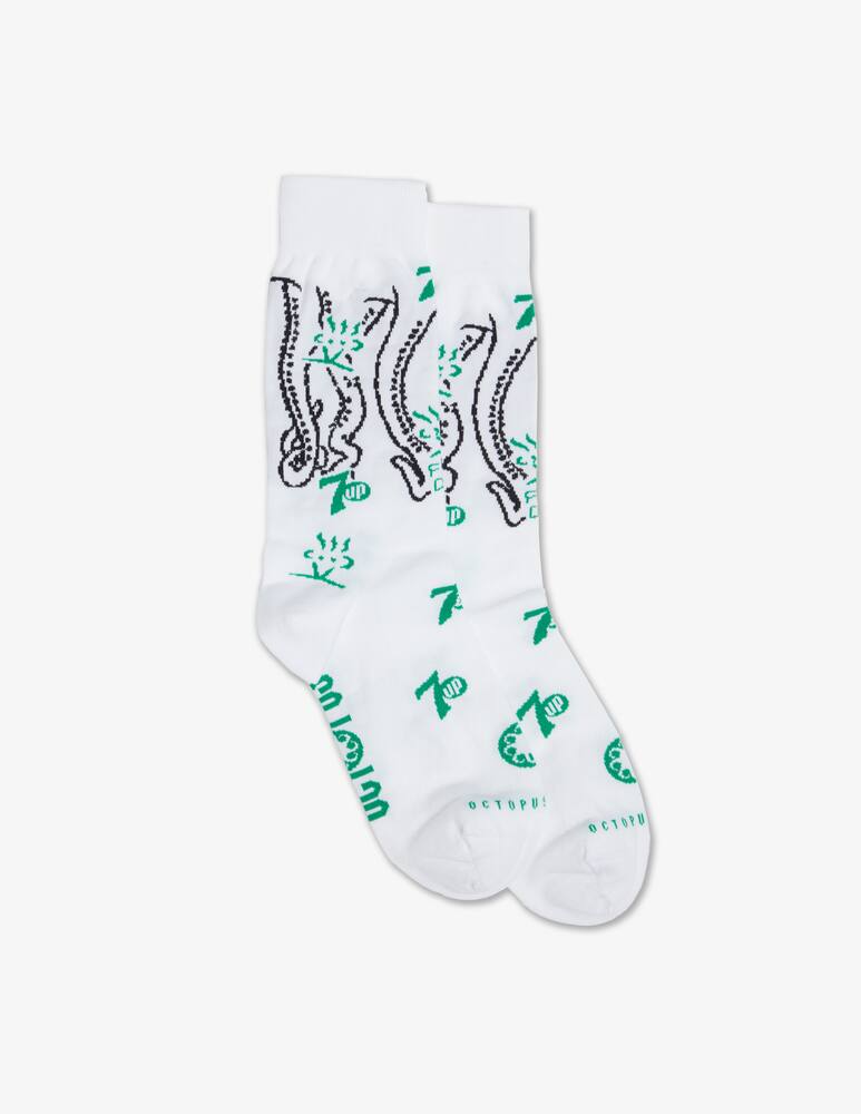 rinascente Octopus 7up splashed socks