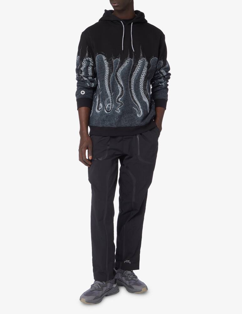 rinascente Octopus Everywhere hoodie - Black