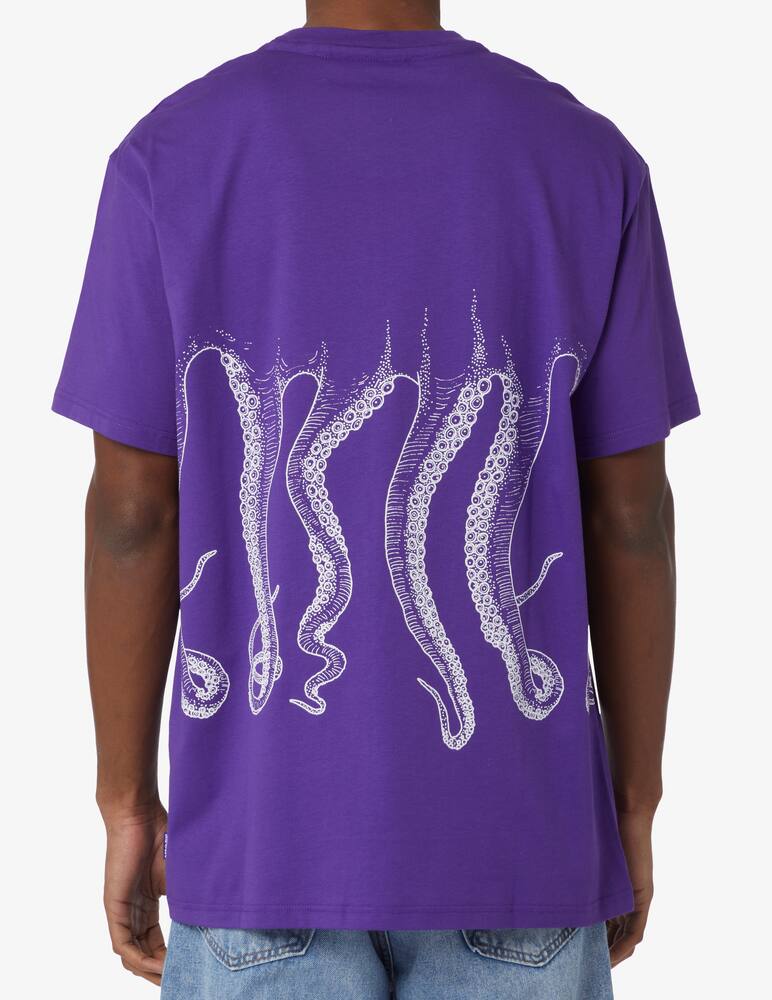 rinascente Octopus Octopus outline t-shirt - Violet