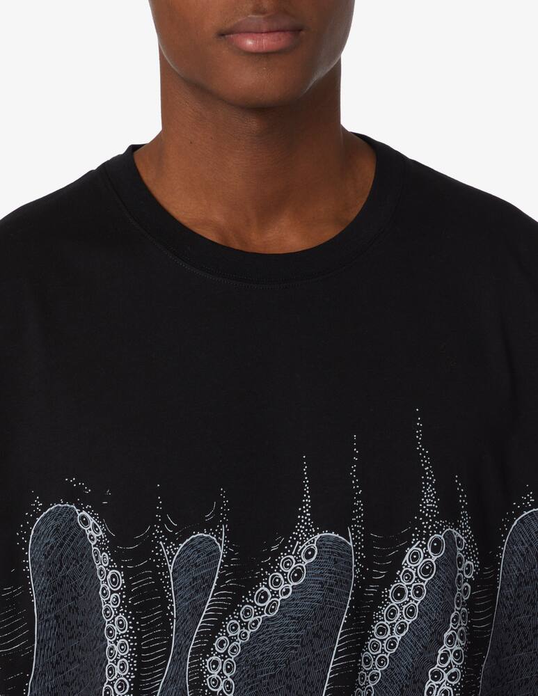 rinascente Octopus Octopus everywhere t-shirt - Black