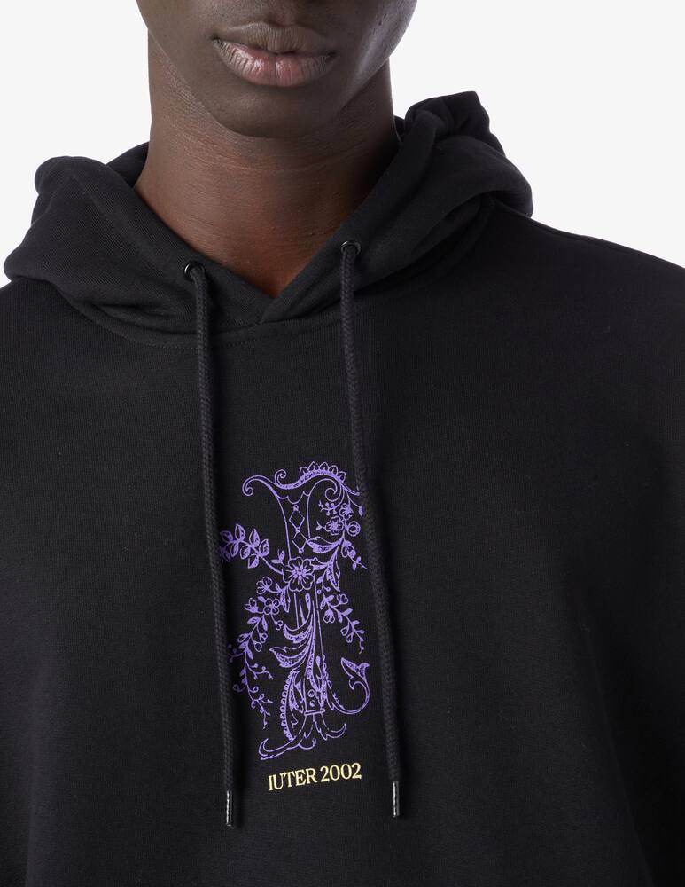 rinascente Iuter Felpa con cappuccio type rinascente - Nero