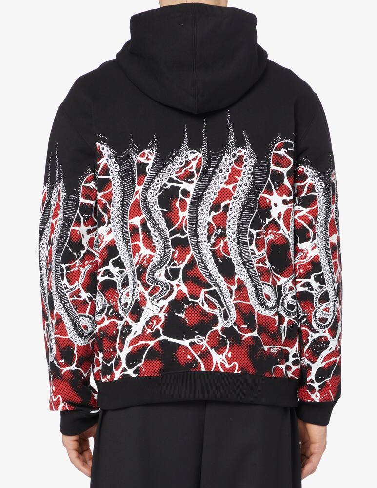rinascente Octopus Octopus marble hoodie 