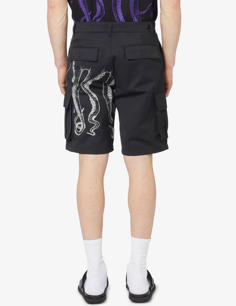 rinascente Octopus Octopus side cargo shorts 