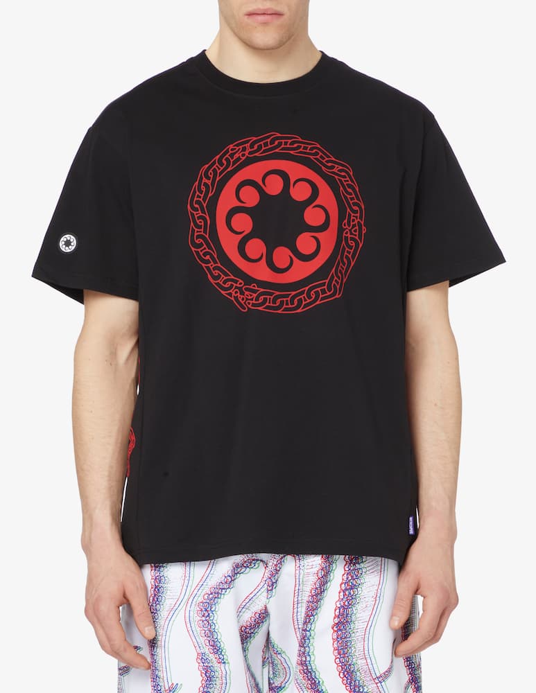 rinascente Octopus Chain logo t-shirt
