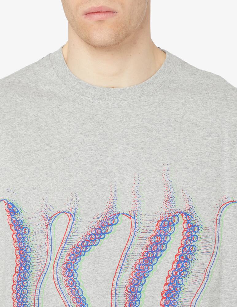 rinascente Octopus Octopus fuzzy t-shirt 