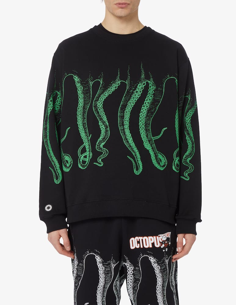 Octopus Outline roundneck sweatshirt - picture 1 Octopus Outline roundneck sweatshirt - picture 1